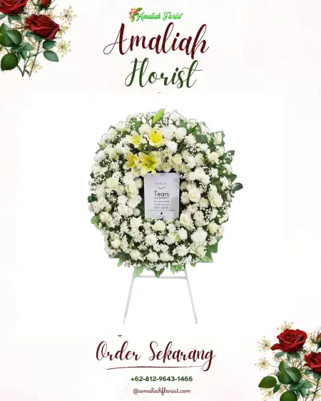 Krans Bunga Duka Akshaya Hotel Karawang